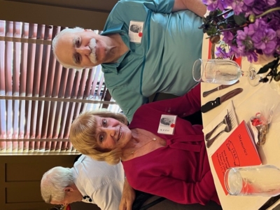 Anne Dinelli & friend Ken (photo courtesy of Ken Solano)